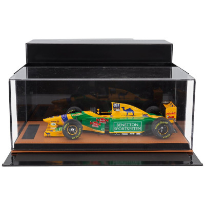 TECNOMODEL BENETTON F1 B193 TEAM BENETTON FORD N 6 3rd DONINGTON PARK BRITISH GP WITH RAIN TIRES 1993 RICCARDO PATRESE - YELLOW