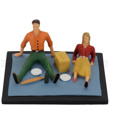 VITESSE FIGURES SET 2 X PICNIC - VARIOUS 1/43