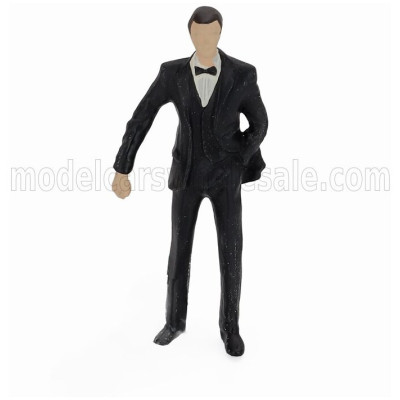 VITESSE FIGURES SET 2 X GENTLEMAN - RED WHITE BLACK 1/43