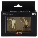 VITESSE FIGURES SET 2 X CHAMPION DRIVER - WHITE BLACK 1/43