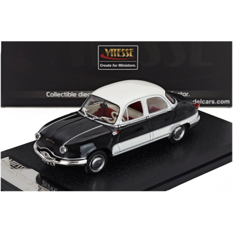 VITESSE PANHARD DYNA Z12 GRAND STANDING 1957 - BLACK WHITE 1/43