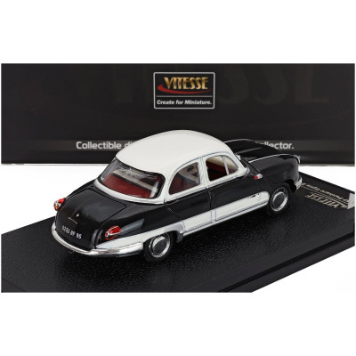 VITESSE PANHARD DYNA Z12 GRAND STANDING 1957 - BLACK WHITE 1/43
