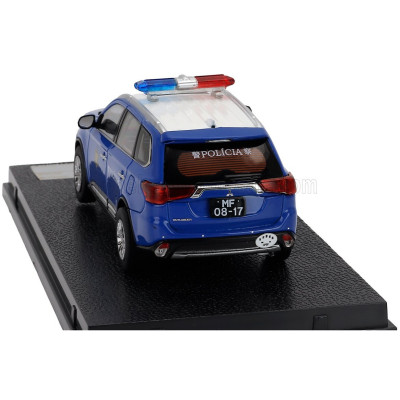 VITESSE MITSUBISHI OUTLANDER MACAU POLICE 2019 - BLUE 1/43