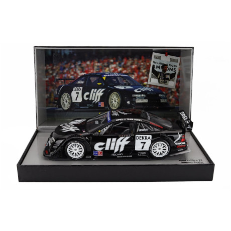 WERK83 OPEL CALIBRA V6 4x4 TEAM JOEST N 7 CHAMPION DTM/ITC SEASON 1996 MANUEL REUTER - BLACK 1/18
