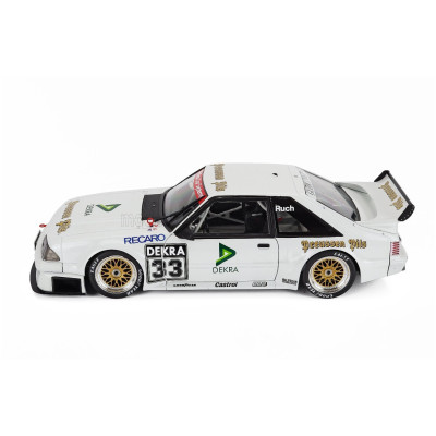 WERK83 FORD USA MUSTANG 5.0 GT TEAM RUCH MOTORSPORT N 33 DTM 1993 GERD RUCH - WHITE 1/18