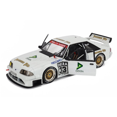 WERK83 FORD USA MUSTANG 5.0 GT TEAM RUCH MOTORSPORT N 33 DTM 1993 GERD RUCH - WHITE 1/18