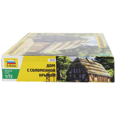 ZVEZDA ACCESSORIES MEDIEVAL HOUSE 1500 1/72