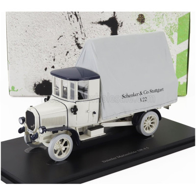 AUTOCULT DAIMLER TRUCK MARIENFELDE DR 4.5 NÉMETORSZÁG 1917 - FEHÉR 1/43