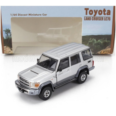 BM CREATIONS TOYOTA LAND CRUISER LC76 RHD 2014 - EZÜST 1/64