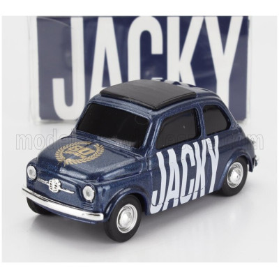BRUMM FIAT 500 BRUMS 80 ÉV JACKY ICKX 1965 - KÉK 1/43
