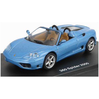 EDICOLA FERRARI 360 SPIDER 2000 - VILÁGOS KÉK MET 1/43