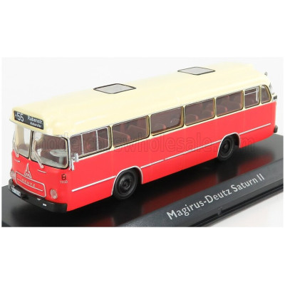 EDICOLA MAGIRUS DEUTZ SATURN II BUSZ 1957 - NARANCS KRÉM 1/72