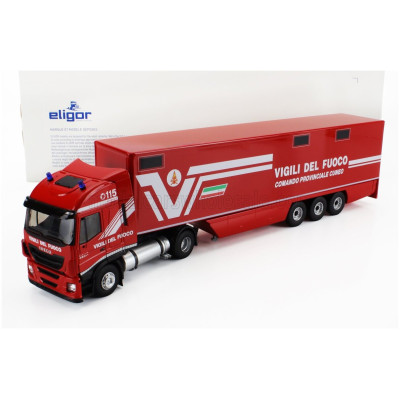 ELIGOR IVECO FIAT STRALIS 480e6 EURO 6 TEHERAUTÓ TŰZOLTÓAUTÓ 2018 - PIROS W