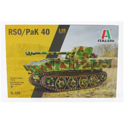 Italeri RSO PAK40 MILITARY 1945 1/35 modell