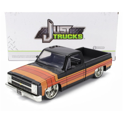 JADA CHEVROLET C-10 PICK-UP CUSTOM 1985 - FEKETE BARNA 1/24