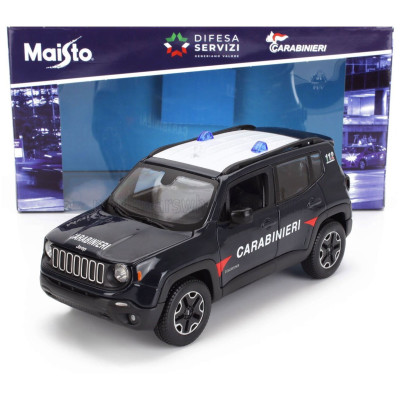 MAISTO JEEP RENEGADE CARABINIERI 2017 - KÉK 1/24