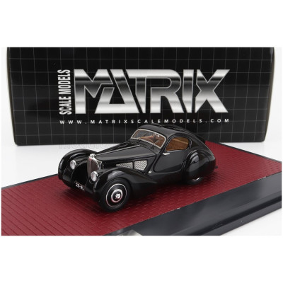 MÁTRIX MÉRLEG MODELLEK BUGATTI TYPE 51 ch.51133 DUBOS COUPE 1931 - FEKETE