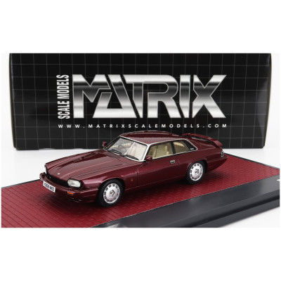 MATRIX MÉRETARÁNYOS MODELLEK JAGUAR XJR-S 1993 - PIROS 1/43