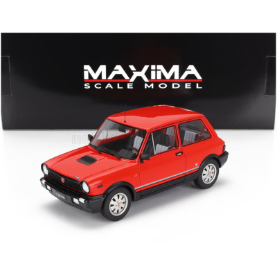 MAXIMA AUTOBIANCHI A112 ABARTH VII-SOROZAT 1984 - ROSSO CORSA RED 1/18