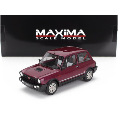 MAXIMA AUTOBIANCHI A112 ABARTH VII-SOROZAT 1984 - RED ARDENZA MET 1/18