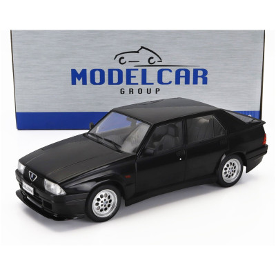 MCG ALFA ROMEO 75 TURBO EVOLUZIONE 1987 - FEKETE 1/18