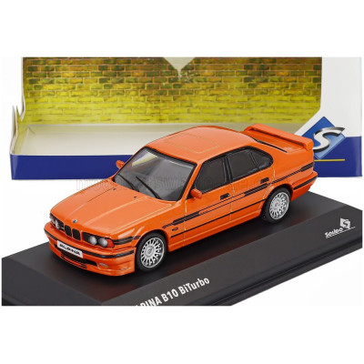 SOLIDO BMW 5-SOROZAT ALPINA B10 (E34) BITURBO 1994 - NARANCS 1/43
