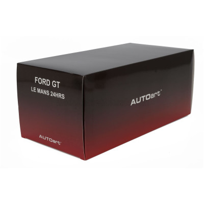 AUTOART FORD USA GT LE MANS PLAIN BODY VERSION 2019 - BLUE 1/18