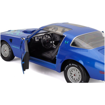 MAISTO PONTIAC FIREBIRD TRANS AM 1978 - BLUE 1/18