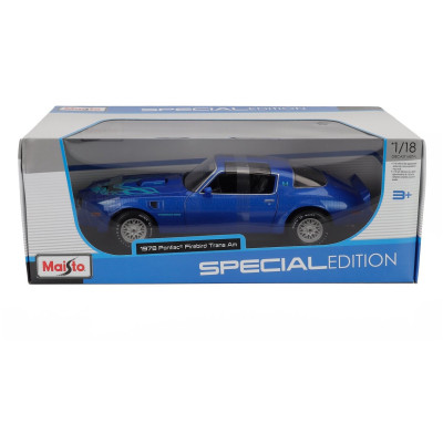MAISTO PONTIAC FIREBIRD TRANS AM 1978 - BLUE 1/18