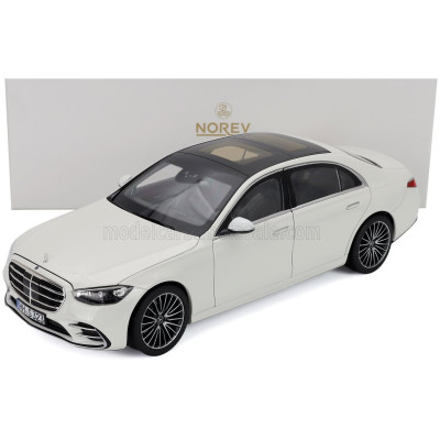 NOREV MERCEDES BENZ S-CLASS AMG LINE 2021 - WHITE 1/18