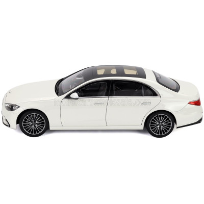 NOREV MERCEDES BENZ S-CLASS AMG LINE 2021 - WHITE 1/18