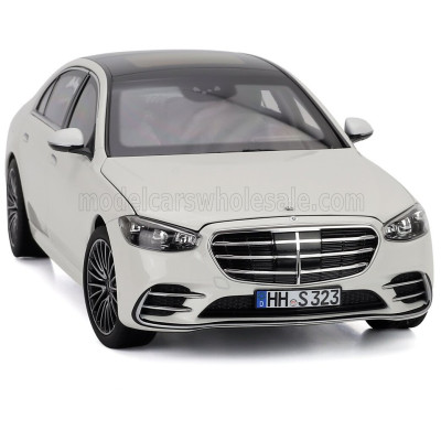 NOREV MERCEDES BENZ S-CLASS AMG LINE 2021 - WHITE 1/18