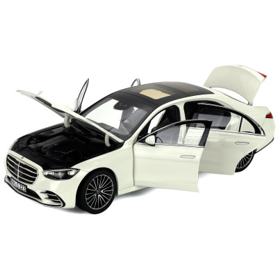 NOREV MERCEDES BENZ S-CLASS AMG LINE 2021 - WHITE 1/18