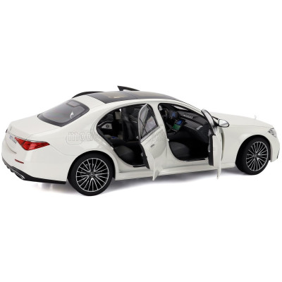 NOREV MERCEDES BENZ S-CLASS AMG LINE 2021 - WHITE 1/18