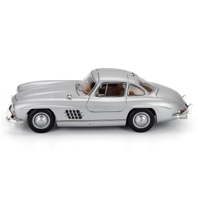 NOREV MERCEDES BENZ SL-CLASS 300SL COUPE GULLWING (W198) 1954 - SILVER 1/18