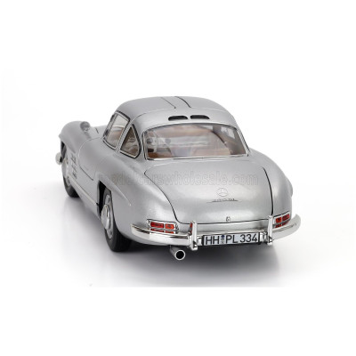 NOREV MERCEDES BENZ SL-CLASS 300SL COUPE GULLWING (W198) 1954 - SILVER 1/18