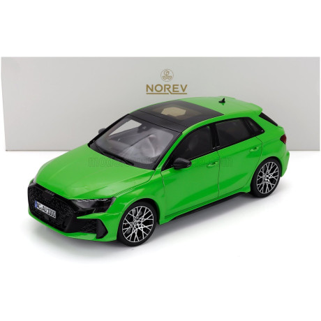 NOREV AUDI A3 RS3 SPORTBACK 2025 - GREEN 1/18