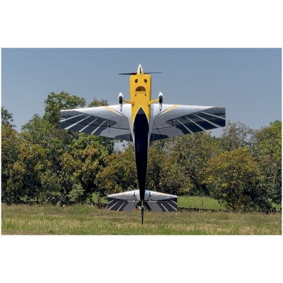 103" Raven (2,62m) 120cc Žlutá-Šedá