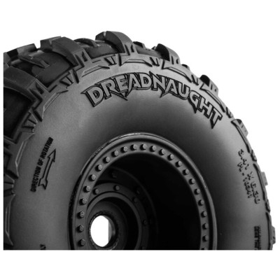 Pro-Line kolo 1:8 s pneu Dreadnaught, disk černý (2): Quake 4S