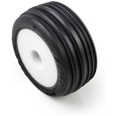Pro-Line kolo s pneu Edge přední / Step Pin zadní, disk bílý, Hex 7mm (4): Losi Micro-T