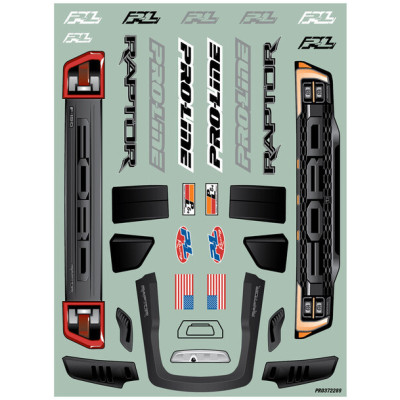 Pro-Line karosérie 1:8 2022 Ford Raptor nenabarvená: Arrma Quake 4S