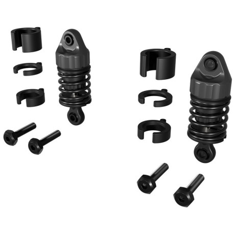 Arrma tlumič přední 38.5mm, olej 800 cSt (2): Grom
