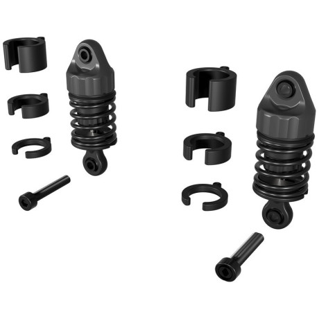 Arrma tlumič zadní 38.50mm, olej 800 cSt (2): Grom