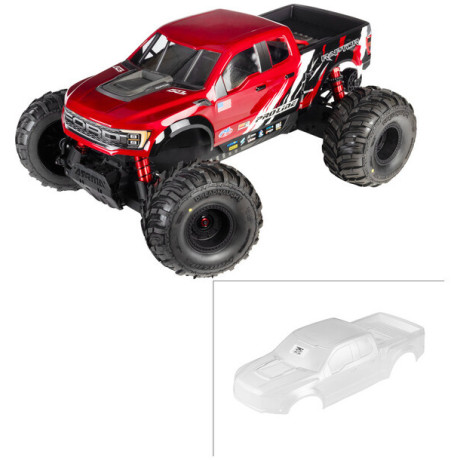 Pro-Line karosérie 1:8 2022 Ford Raptor nenabarvená: Arrma Quake 4S
