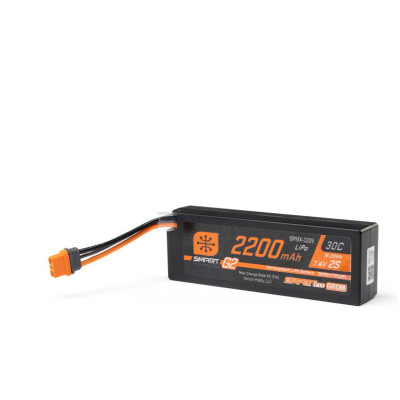 Spektrum Smart G2 LiPo 7.4V 2200mAh 30C IC2 SmartFit