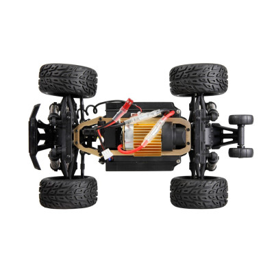 MAX20 Monster Truck brushed 4WD 1/20 RTR modro-oranžový