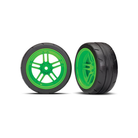 4-Tec 2.0: Zadní kola 1.9" split-spoke zelené (2)