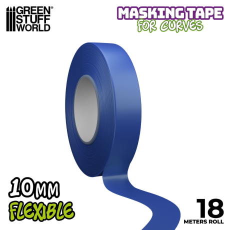 Flexible Masking Tape - 10mm / Flexibilná maskovacia páska – 10 mm