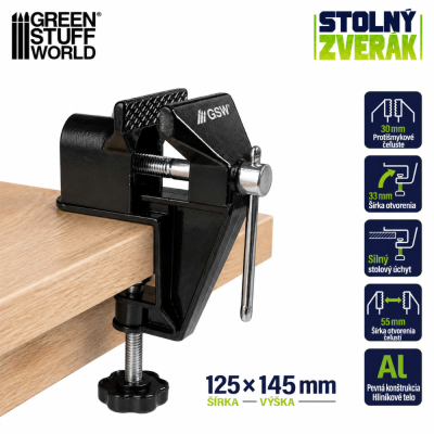 Table Vise / Stolný zverák