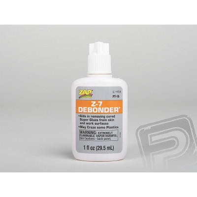 ZAP Z-7 29,5ml (1fl oz.) rozlepovač/debonder